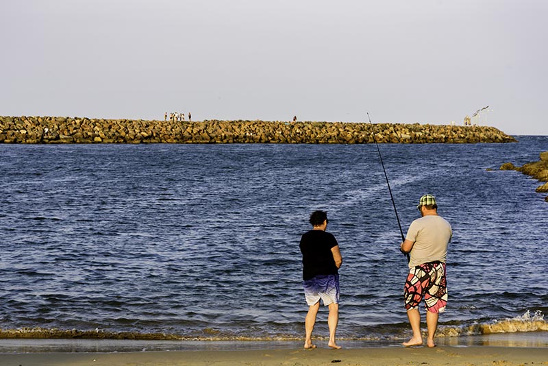 stockton beach fishing