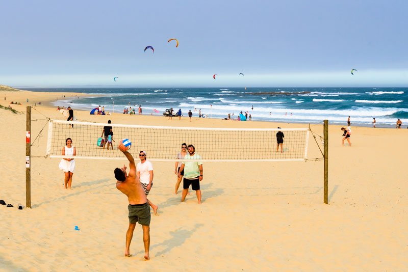 Newcastle Beach volleyball